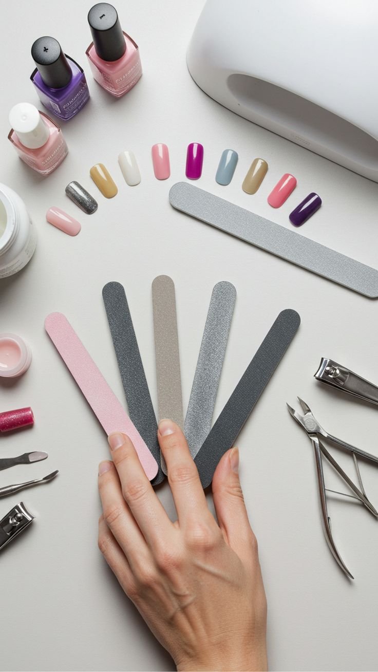 Cut, File & Gel Nail Polish