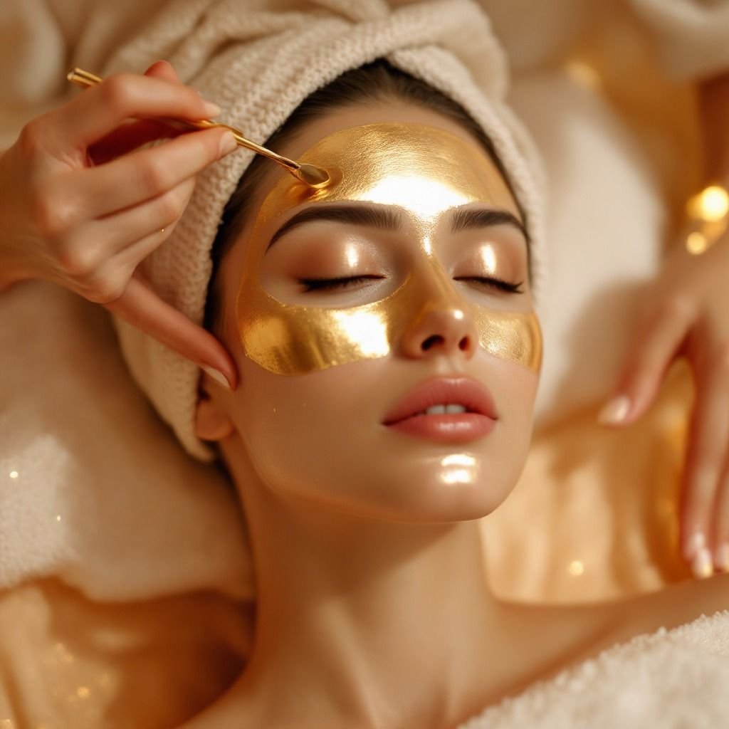 KOREAN BRIDAL GLOW FACIAL + 24 K GOLD MASK